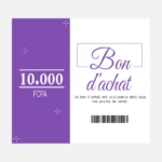 Bon d'achat AURA